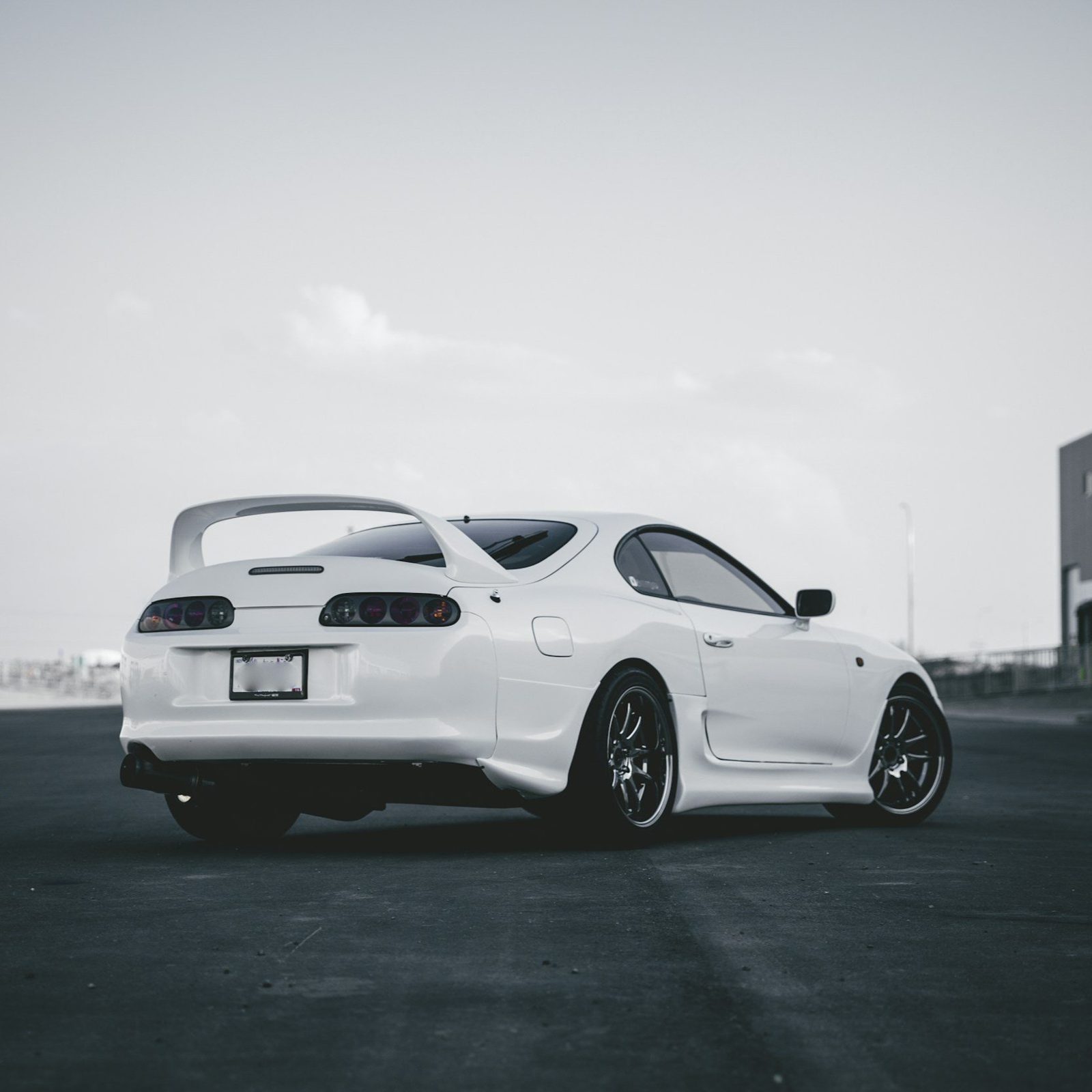 Toyota Supra representing a Japanese vehicle prepared for export